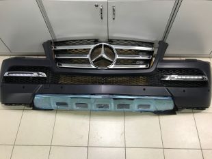 Бампер передний на Mercedes GL x164 grand edition